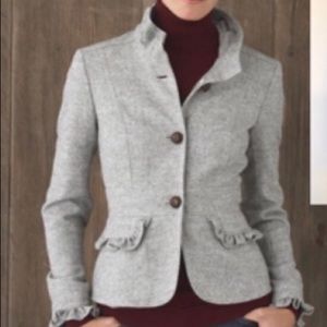J.Crew houndstooth blazer